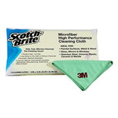 3M Scotch Brite Microfibre Cloth Green 10PK