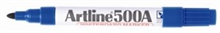 ARTLINE 500A WHITEBOARD MARKER BULLET POINT 20MM BLUE