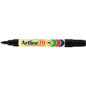 ARTLINE 70 PERMANENT MARKER FINE BULLET 15MM BLACK