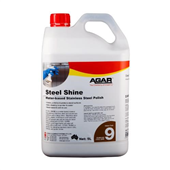 Agar Steel Shine Water Based Stainless Steel Polish 5L
