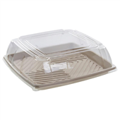 Anchor Square Pulp Platter With Lid 16 Inch