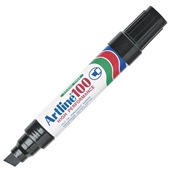 Artline 100 Jumbo Permanent Marker Chisel Black