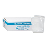 Austar Garbage Bag 55L Transparent Clear 50PK 5CTN