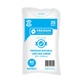 Austar Garbage Bags 82L Premium Clear 25Pk