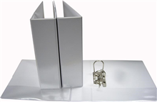 BANTEX 2736A07 INSERT LEVER ARCH FILE A4 WITHOUT FINGER HOLE WHITE