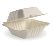 BIOPAK BIO CANE BURGER PACK 500CTN