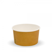BIOPAK BIOBOARD ICE CREAM CUP 90ML 3OZ 50PK