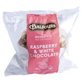 Balfours Muffin Raspberry  White Choc 150G