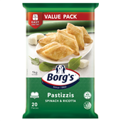 Borgs Pastizzis Spinach  Ricotta 1kg 20PK
