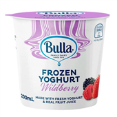 Bulla Frozen Yoghurt Wildberry 200ml