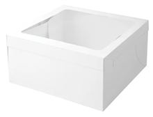 Cake Box White 14x14x6