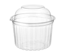 Castaway Clearview FBowl 16Oz Dome Lid 250Ctn