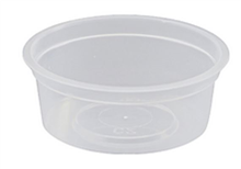 Castaway Container Small Round Microwave C2 70mL 100 Sleeve