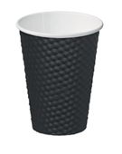 Castaway Cup 12oz Dimple Black 500Carton