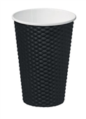 Castaway Cup 16oz Dimple Black 300Carton