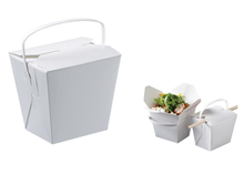 Castaway Food Pail 16oz White With Handle 25 Pack