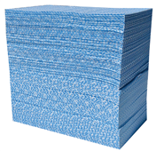 Castaway Wipes HD Blue 600x600mm Bulk 100Carton