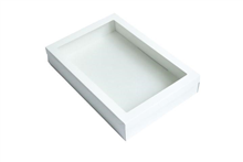 Cater Box Rect Extra Large With Lid White Each 