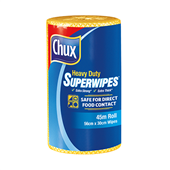 Chux Superwipe Heavy Duty Roll Yellow 45mx30cm