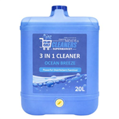 Cleaners Supermarket 3 In 1 Disinfectant Cleaner Ocean Breeze 20L