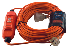Cleanstar Extension Cord 20m 10amp with InLine RCD Tested  Tagged