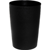 Compass Bin Tidy Round Black 8L