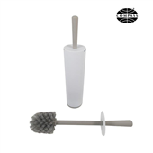 Compass Toilet Brush  Holder White  Grey 6798302
