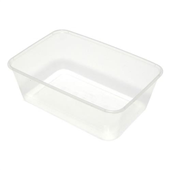 Container Rect Microwavable 750ml 50Sleeve
