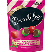 Darrell Lea Christmas Crunchy Chocolate Balls 150g