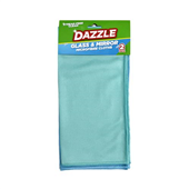 Dazzle Microfibre Cloth Glass  Mirror 2PK