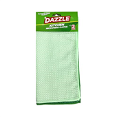 Dazzle Microfibre Cloth Kitchen 2PK