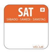 Dissolvable Label Saturday 25Mm 1000 Roll