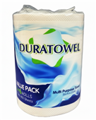 Duratowel Multi Purpose Roll Towel 2 Ply 400 Sheet 