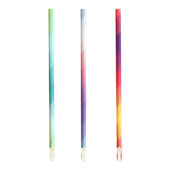 Eco Straw Spoon Paper 5Ply Mixed Colours 220PK