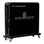 EcoFriendly Wet Umbrella Dryer No Bags Branded