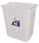 Edco Bin Plastic 20L White