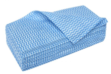 Edco Merriwipe Heavy Duty Wipe 60x45cm Blue 200Carton