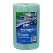 Edco Merriwipe Roll Heavy Duty Green 45m