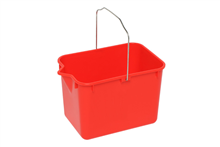 Edco Squeeze Mop Bucket Red 11L