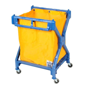 Edco Waste Trolley Deluxe Plastic Complete