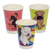 Envirochoice Cup Double Wall 12Oz Dog Series 500 Ctn 