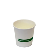 Envirochoice Paper Cup 4oz Single Wall White 50Sleeve