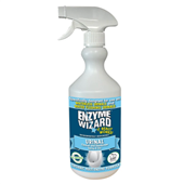 Enzyme Wizard Urinal Cleaner  Deodoriser 750ml RTU  Designed for use on Waterless Urinals  Water Flushing Urinals