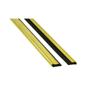 Ettore Brass Channel  Rubber 14 35cm