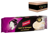 Fantastic Rice Crackers Salt  Vinegar 100g 12CTN