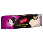Fantastic Rice Crackers Salt  Vinegar 100g