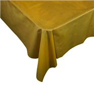 Five Star Table Cover Rectangular Metallic Gold