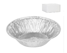 Foil Tray 160 Round 250 Sleeve