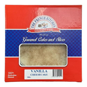 French Kitchen Cheese Cake Round Vanilla 500g