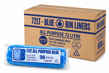 Garbage Bags Blue 73L 50Roll 10CTN